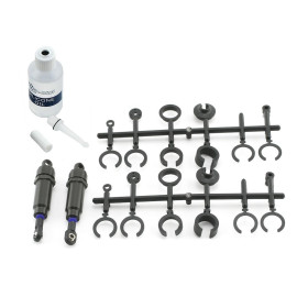 TRAXXAS Amortyzatory 2szt. Big Bore Shocks, Hard-anodized, PTFE-coated T6 Aluminum with Titanium Nitride Shafts (long)