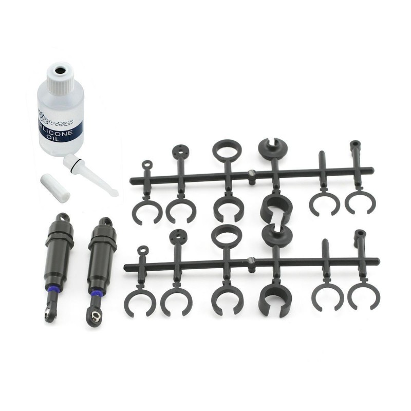 TRAXXAS Amortyzatory 2szt. Big Bore Shocks, Hard-anodized, PTFE-coated T6 Aluminum with Titanium Nitride Shafts (long)