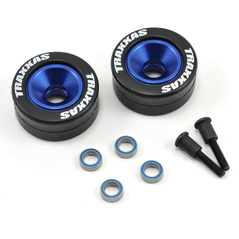 TRAXXAS Koła wheelie bar z łożyskami