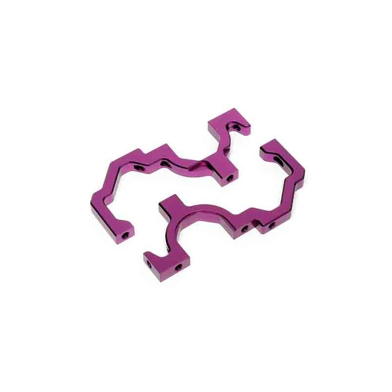 HPI RACING FRONT BULKHEAD SET (PURPLE)