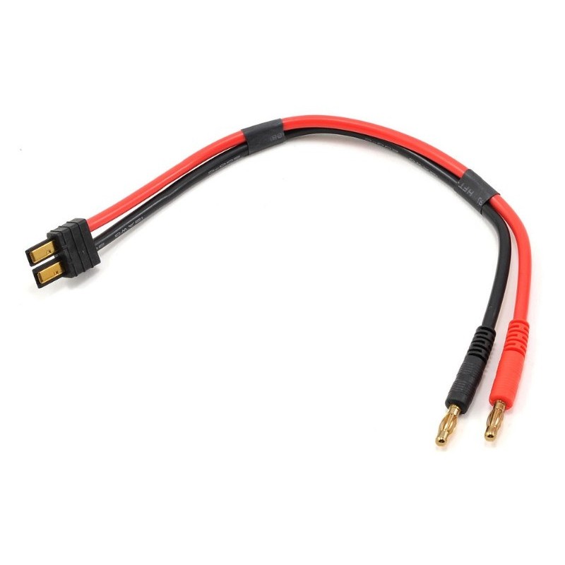 Przewód do ładowania - Wtyki Gold (Banan) 4mm - TRAXXAS / TRX (wtyk)
