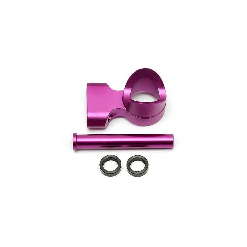 HPI RACING STEERING ARM SET (PURPLE)