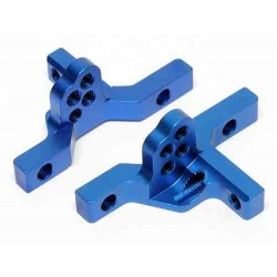 HPI RACING UPPER BULKHEAD SET (BLUE)