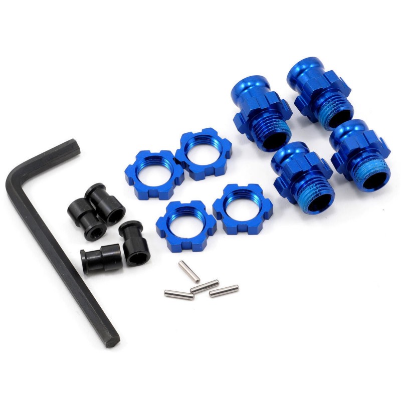 TRAXXAS Aluminiowe dystanse do kół / Piasty / Hex 17mm