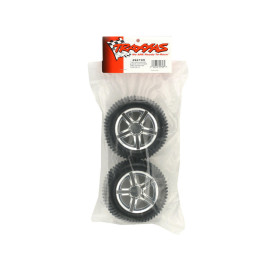 TRAXXAS Koła 2szt. Twin-Spoke Wheels 2.2" & Alias Tires 1/10