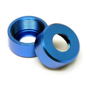 HPI RACING CYLINDER LOWER CAP (BLUE/2PCS)