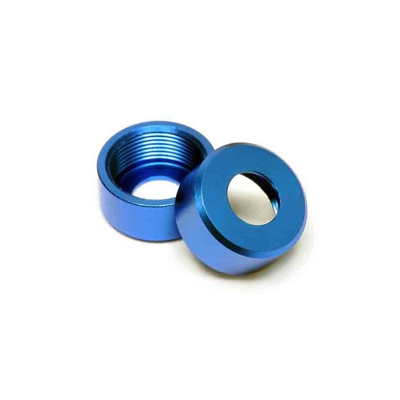 HPI RACING CYLINDER LOWER CAP (BLUE/2PCS)