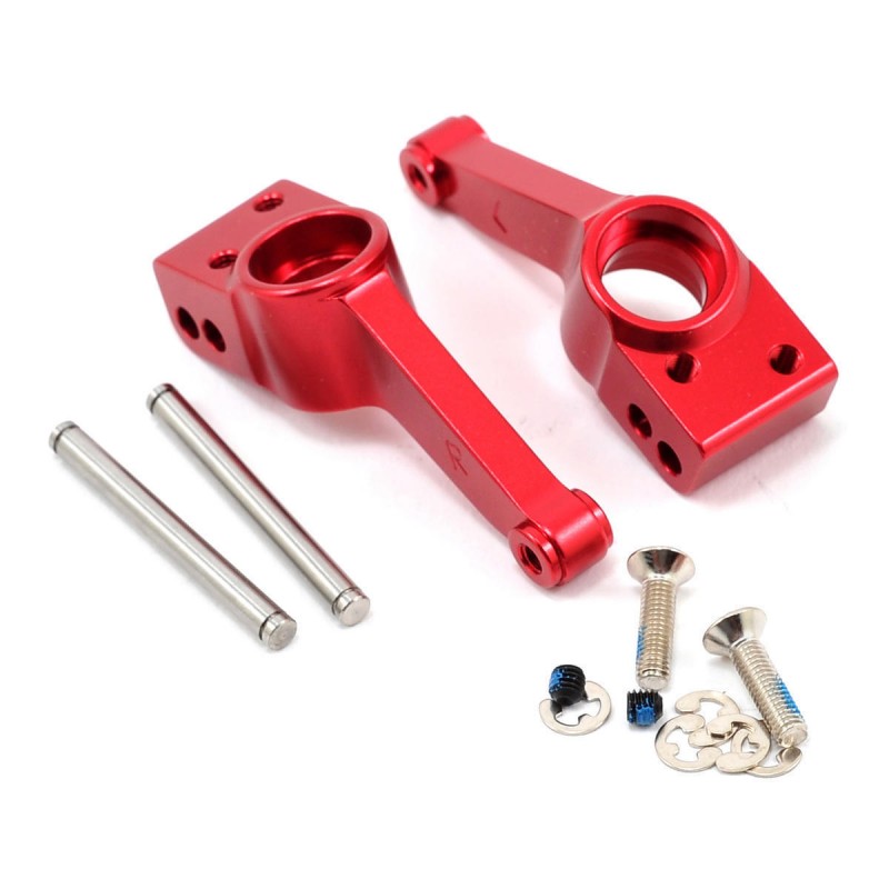 TRAXXAS Zwrotnice aluminiowe (czerwone) / Stub Axle Carriers