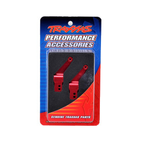 TRAXXAS Zwrotnice aluminiowe (czerwone) / Stub Axle Carriers