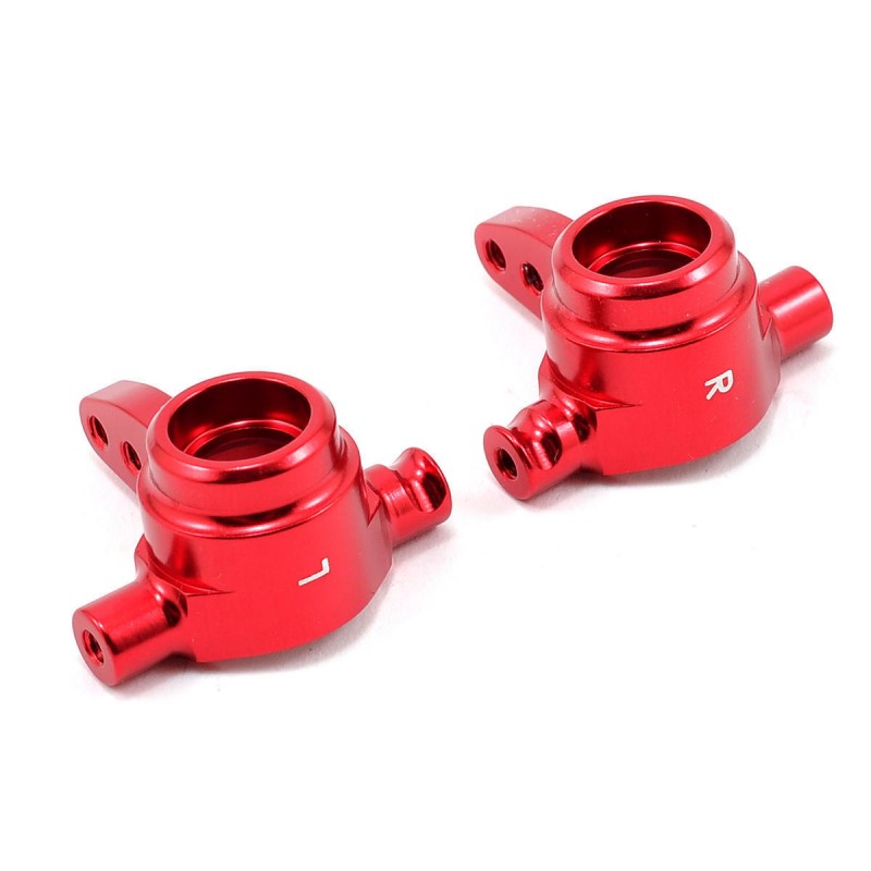 TRAXXAS Zwrotnice aluminiowe (czerwone)