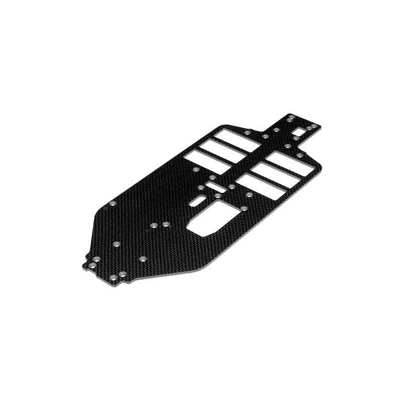 HPI RACING MAIN CHASSIS 2.5mm (WOVEN GRAPHITE)