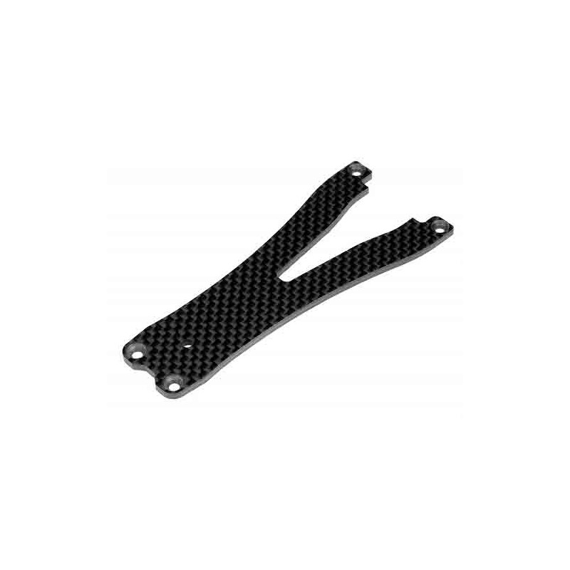 HPI RACING REAR UPPER DECK (WOVEN GRAPHITE)