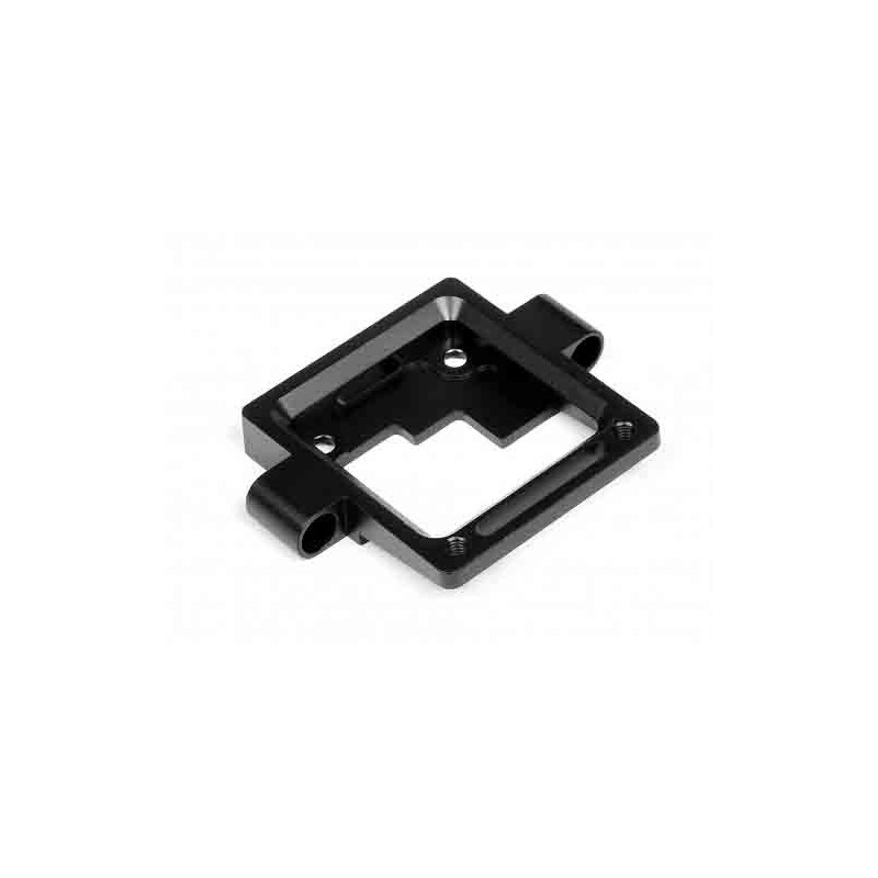 HPI RACING FRONT SUSPENSION MOUNT (ALUMINUM/BLACK)