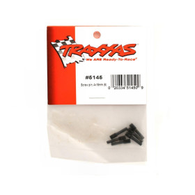 TRAXXAS Komplet trzpieni z gwintem, 4x15mm (6szt.)