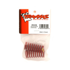 TRAXXAS Sprężyny GTR Spring, shock, red (2.6 rate yellow)