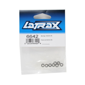 TRAXXAS Łożyska kulkowe 3x6x2mm / Ball bearings 8szt. LaTrax Alias