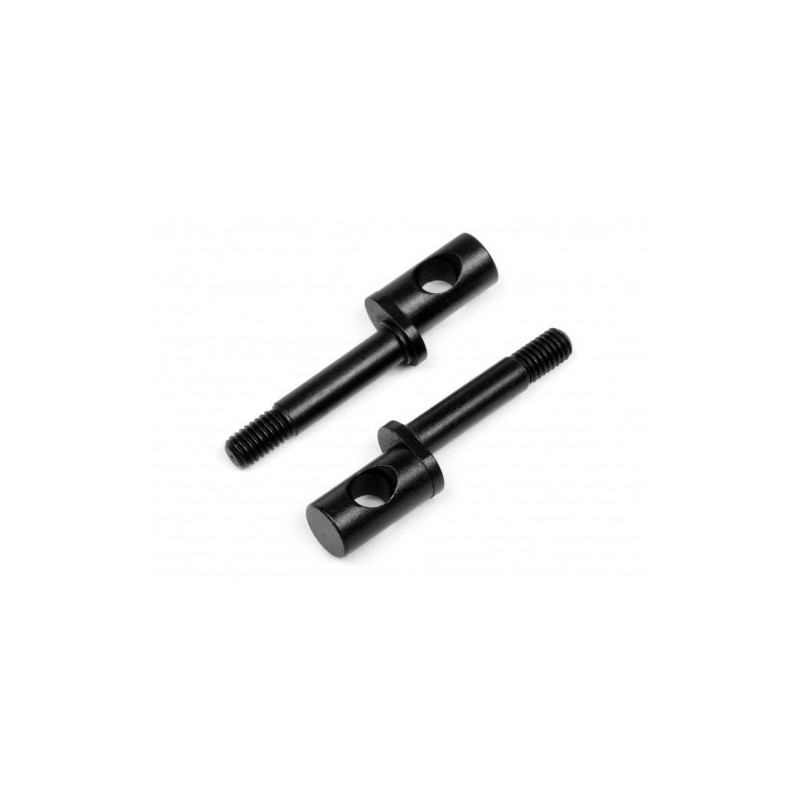 HPI RACING FRONT WHEEL SHAFT (OFFSET 2mm/2pcs)