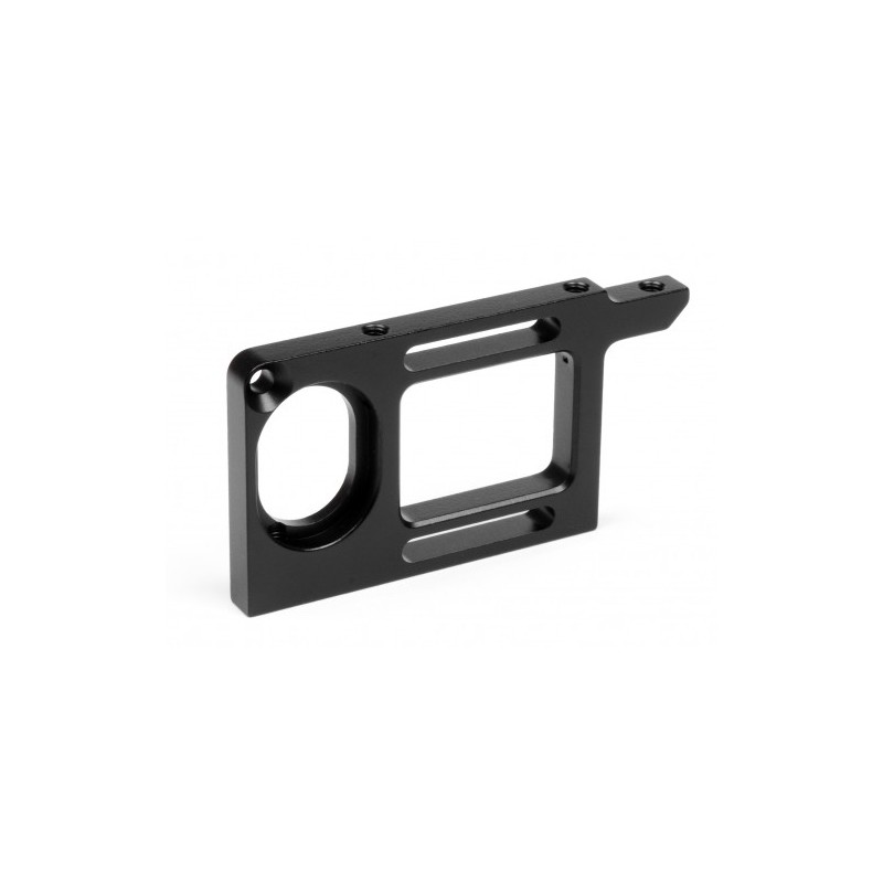 HPI RACING MOTOR BULKHEAD (BLACK)