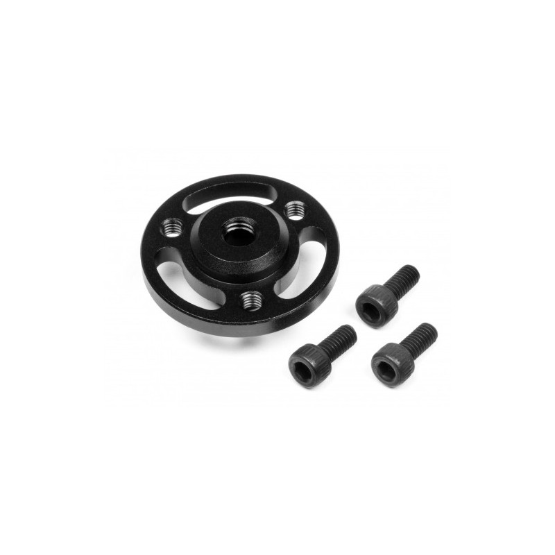HPI RACING WHEEL HUB L (BLACK)