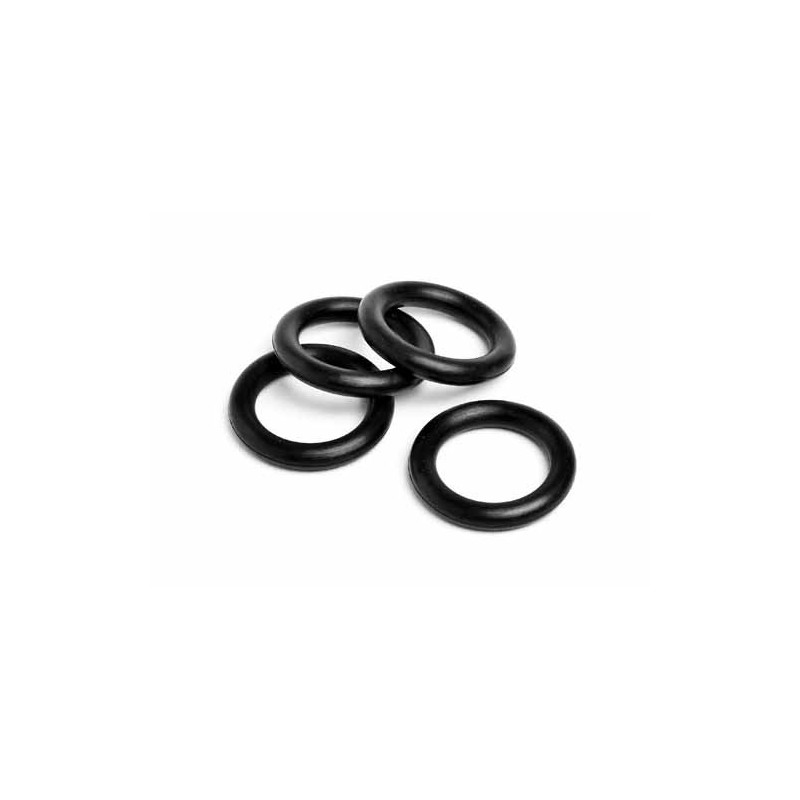 HPI RACING O-RING P-8 (BLACK/4pcs)