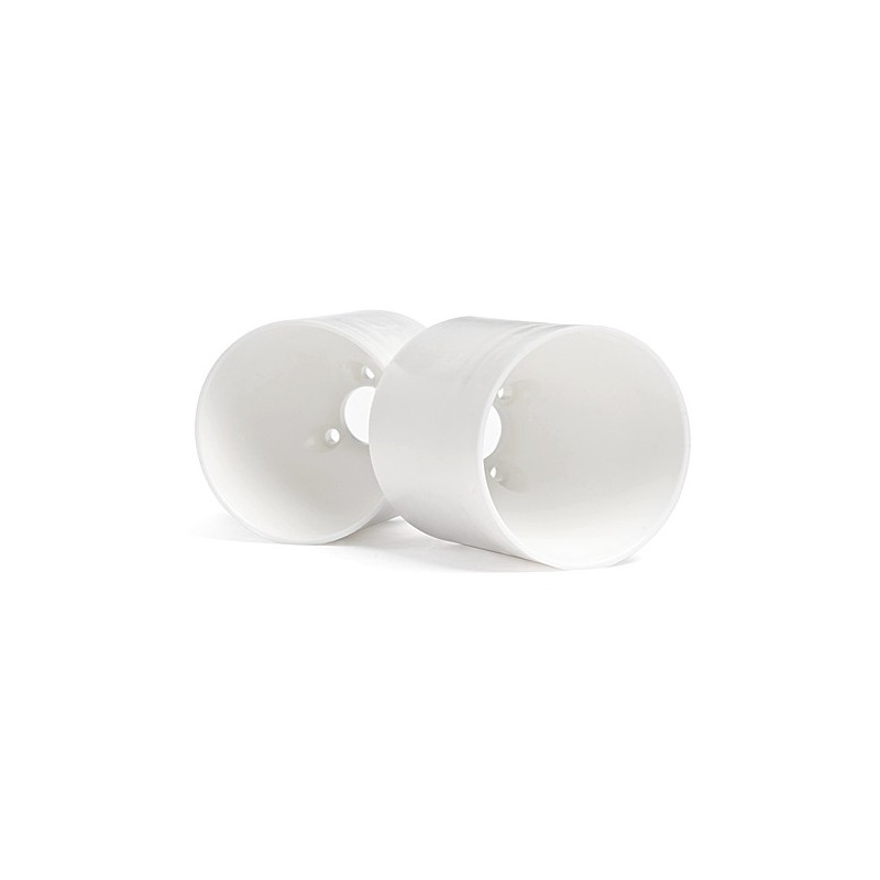 HPI RACING REAR WHEEL (DISH TYPE/WHITE/6pcs)