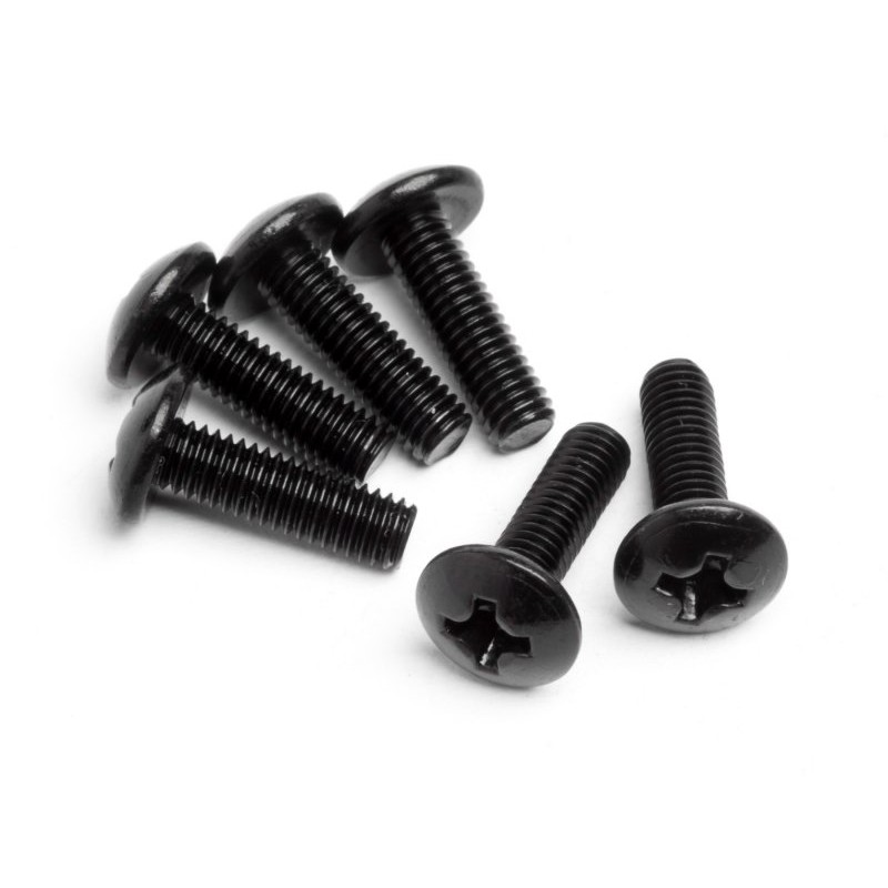 MAVERICK Round Head Screw M3x10mm (6Pcs)