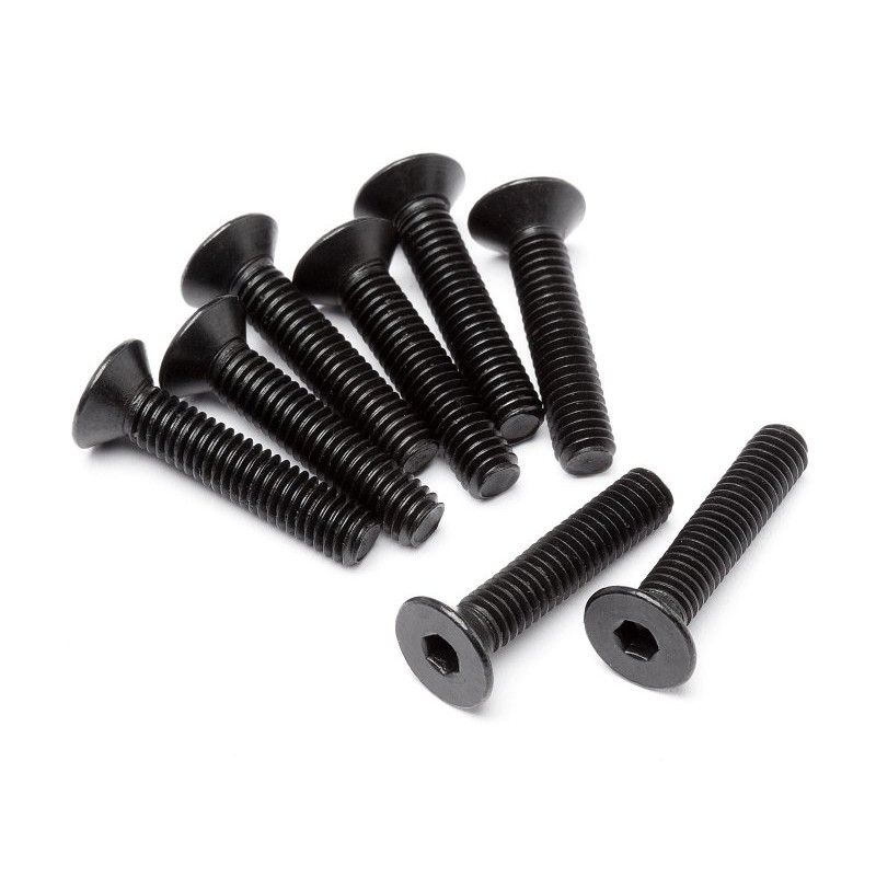 MAVERICK Flat Head Screw M4x20mm 12 Pcs