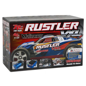 TRAXXAS Rustler VXL 2WD 1/10 Stadium Truck + Stabilizacja TSM (37076-3)