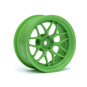 HPI RACING Felgi 2szt. 1/10 TECH 7 WHEEL GREEN 52X26X +6MM OFFSET