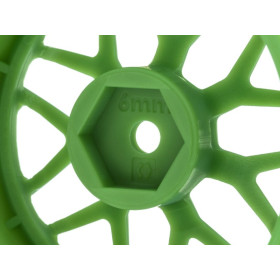 HPI RACING Felgi 2szt. 1/10 TECH 7 WHEEL GREEN 52X26X +6MM OFFSET