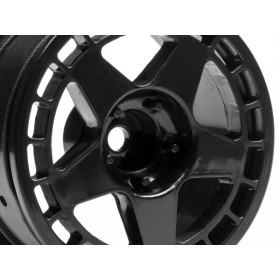HPI RACING Felgi 2szt. 1/10 FIFTEEN52 TURBOMAC WHEEL BLACK (26MM)