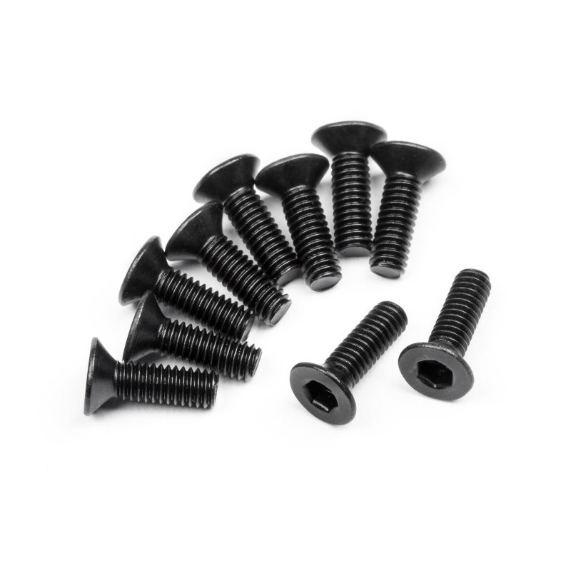 HPI RACING Śruby M2.5X8MM FLAT HEAD SCREW (HEX SOCKET/10PCS)
