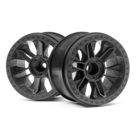 HPI RACING Felgi 2szt. 1/10 6-SHOT ST WHEEL (BLACK)