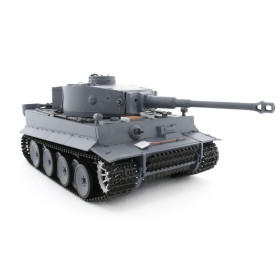 HENG LONG Czołg German Tiger I Grey 1/16 2.4GHz (działko ASG/dźwięk/dym)
