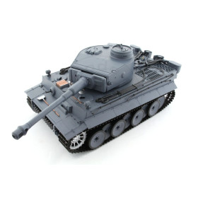HENG LONG Czołg German Tiger I Grey 1/16 2.4GHz (działko ASG/dźwięk/dym)