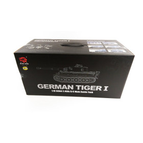 HENG LONG Czołg German Tiger I Grey 1/16 2.4GHz (działko ASG/dźwięk/dym)