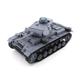 HENG LONG Czołg German Panzer III 1/16 (działko ASG/dźwięk/dym)