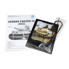 HENG LONG Czołg German Panzer III 1/16 (działko ASG/dźwięk/dym)