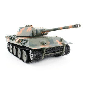HENG LONG Czołg German Panther "Camo" 1/16 2.4GHz (działko ASG/dźwięk/dym)