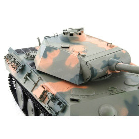 HENG LONG Czołg German Panther "Camo" 1/16 2.4GHz (działko ASG/dźwięk/dym)