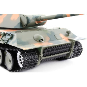 HENG LONG Czołg German Panther "Camo" 1/16 2.4GHz (działko ASG/dźwięk/dym)
