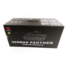 HENG LONG Czołg German Panther "Camo" 1/16 2.4GHz (działko ASG/dźwięk/dym)