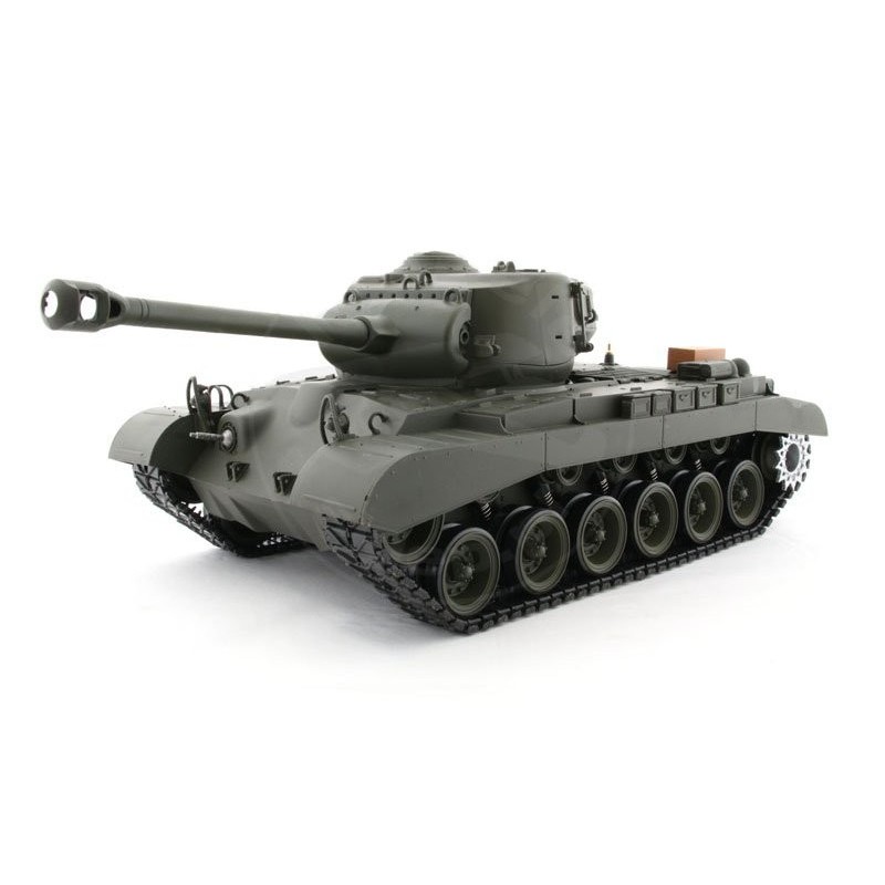 HENG LONG Czołg M-26 Pershing "Snow Leopard" 1/16 2.4GHz (działko ASG/dźwięk/dym)