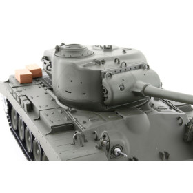 HENG LONG Czołg M-26 Pershing "Snow Leopard" 1/16 2.4GHz (działko ASG/dźwięk/dym)