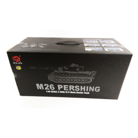 HENG LONG Czołg M-26 Pershing "Snow Leopard" 1/16 2.4GHz (działko ASG/dźwięk/dym)