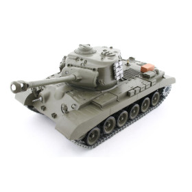 HENG LONG Czołg M-26 Pershing "Snow Leopard" 1/16 (działko ASG/dźwięk/dym/metal)
