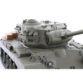 HENG LONG Czołg M-26 Pershing "Snow Leopard" 1/16 (działko ASG/dźwięk/dym/metal)