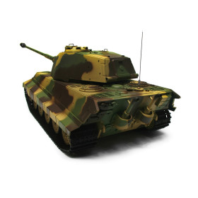 HENG LONG Czołg German King Tiger V.HENCHEL 2.4GHz 1/16 (działko ASG/dźwięk/dym)