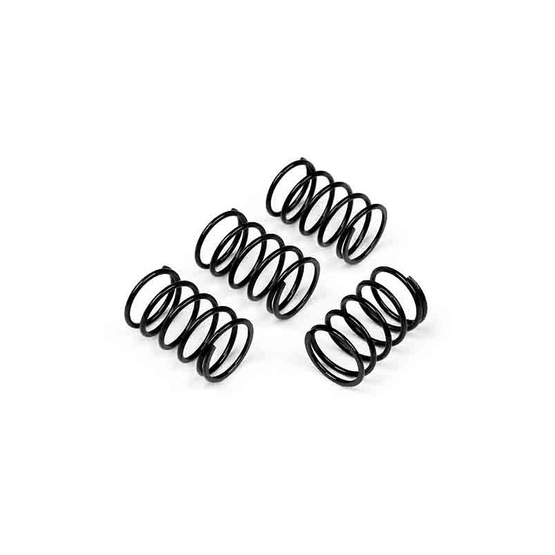 HPI RACING HIGH QUALITY MATCHED SPRING VERSION 1 BLACK (MIDIUM/4pcs)