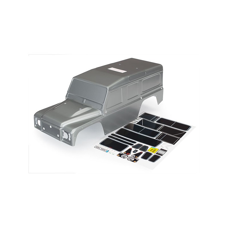 TRAXXAS Karoseria Land Rover Defender - srebrny grafit